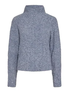 Pieces Sweter w kolorze niebieskim - Swetry damskie - miniaturka - grafika 1