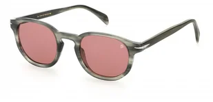 David Beckham DB 1007/S 2W8 GREY HORN 49/24/145 Męskie okulary przeciwsłoneczne - Okulary przeciwsłoneczne - miniaturka - grafika 1