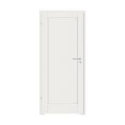 Drzwi wewnętrzne - Skrzydło drzwiowe łazienkowe z podcięciem wentylacyjnym Dota białe lakierowane 70 lewe Classen - miniaturka - grafika 1