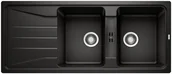 Zlewozmywaki - Blanco Zlew SONA 8S Czarny odwracalny 525979 - miniaturka - grafika 1