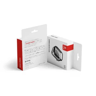 Crong Hybrid Watch Case - Etui ze szkłem Apple Watch 45mm (Carbon) - Akcesoria do smartwatchy - miniaturka - grafika 2