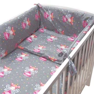 Pościel dla dzieci - POŚCIEL 120x90 OCHRANIACZ 3 el DO ŁÓŻECZKA Kerstin - miniaturka - grafika 1