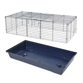 Klatki dla gryzoni - AniOne Klatka dla małych zwierząt Niebieski M - miniaturka - grafika 1