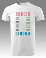 Koszulki i topy damskie - Koszulka na Dzień Babci Kolorowa Babcia SNO / Biały L Przód - miniaturka - grafika 1