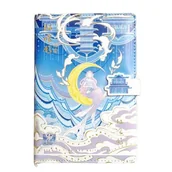 Szkolne artykuły papiernicze - Notes Pamiętnik Skóropodobny Pu Na Magnes Z Obrazkiem 3D - miniaturka - grafika 1