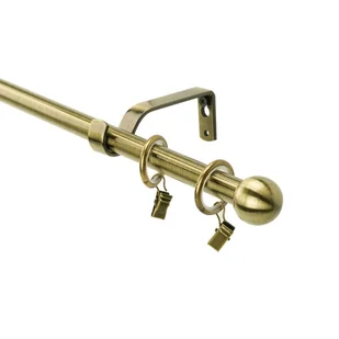 Karnisz kulka pojedynczy 16 mm 240 cm złoty - Karnisze Karnisz kulka pojedynczy 16 mm 240 cm złoty - Karnisze - miniaturka - grafika 1