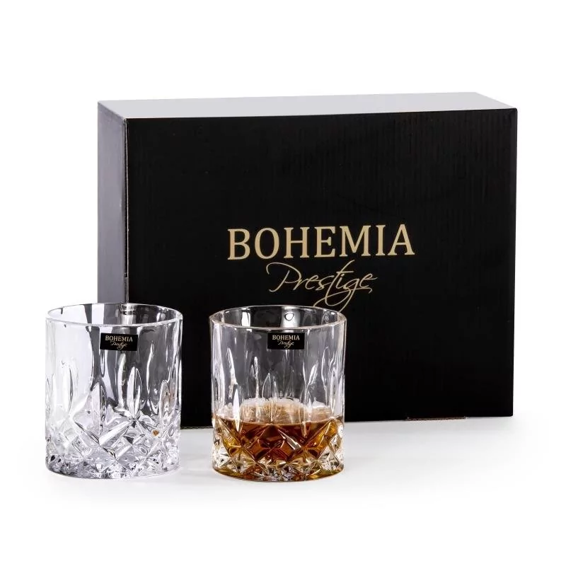 Bohemia Szklanki Prestige zestaw 6 szklanek ze szkła kryształowego 300 ml 949827
