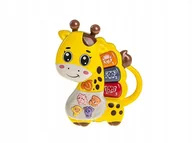 Instrumenty muzyczne dla dzieci - organki na baterie żyrafa 18x17,5x4,5cm - miniaturka - grafika 1