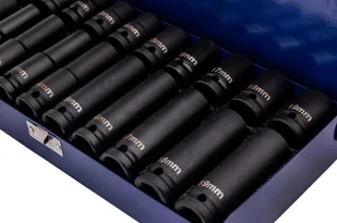 Klucz udarowy pneumatyczny kompozytowy 1/2" 1600Nm BJC + Nasadki 10-19mm 20szt. - Klucze pneumatyczne - miniaturka - grafika 11