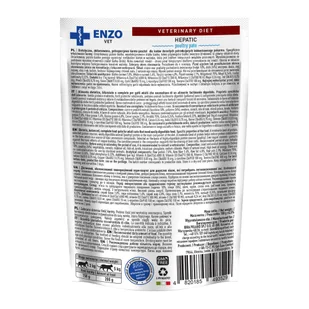 ENZO VET Hepatic drób-pasztet dla kotów 24x100g - Mokra karma dla kotów - miniaturka - grafika 3