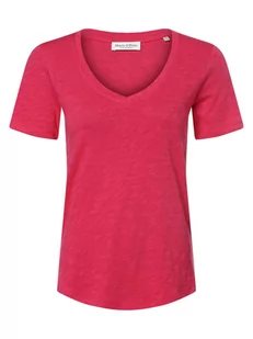 Marc O'Polo - T-shirt damski, wyrazisty róż - Koszulki i topy damskie - miniaturka - grafika 1