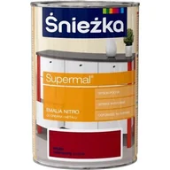 Farby wewnętrzne - Emalia Nitro 0.8L Czerwony N520 Śnieżka - miniaturka - grafika 1