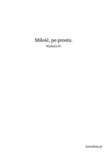 Miłość, po prostu - Poezja - miniaturka - grafika 1