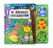 Książki edukacyjne - W świecie dinozaurów. Książka z drewnianymi figurkami - miniaturka - grafika 1
