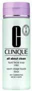 Mydła - Clinique 3 Steps mydło w płynie do skóry suchej i mieszanej Liquid Facial Soap Mild) 200 ml - miniaturka - grafika 1