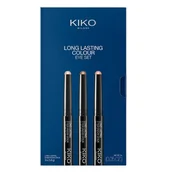 Zestawy kosmetyków damskich - KIKO Milano Long Lasting Colour Eye Set zestaw cieni do powiek w sztyfcie 3x1.6g - miniaturka - grafika 1