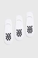 Skarpetki męskie - Vans skarpetki 3-pack męskie kolor biały - miniaturka - grafika 1
