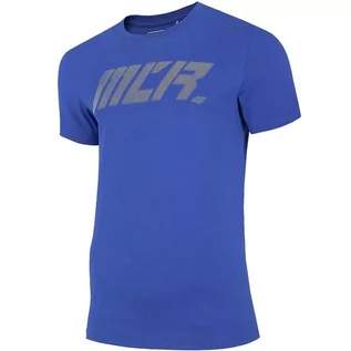 Koszulki męskie - 4F, Koszulka męska, H4Z20 TSM032 36S, niebieski, rozmiar S - grafika 1
