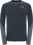 Bluzy męskie - The North Face Bluza męska Harpster Crew grafitowa r. S - miniaturka - grafika 1