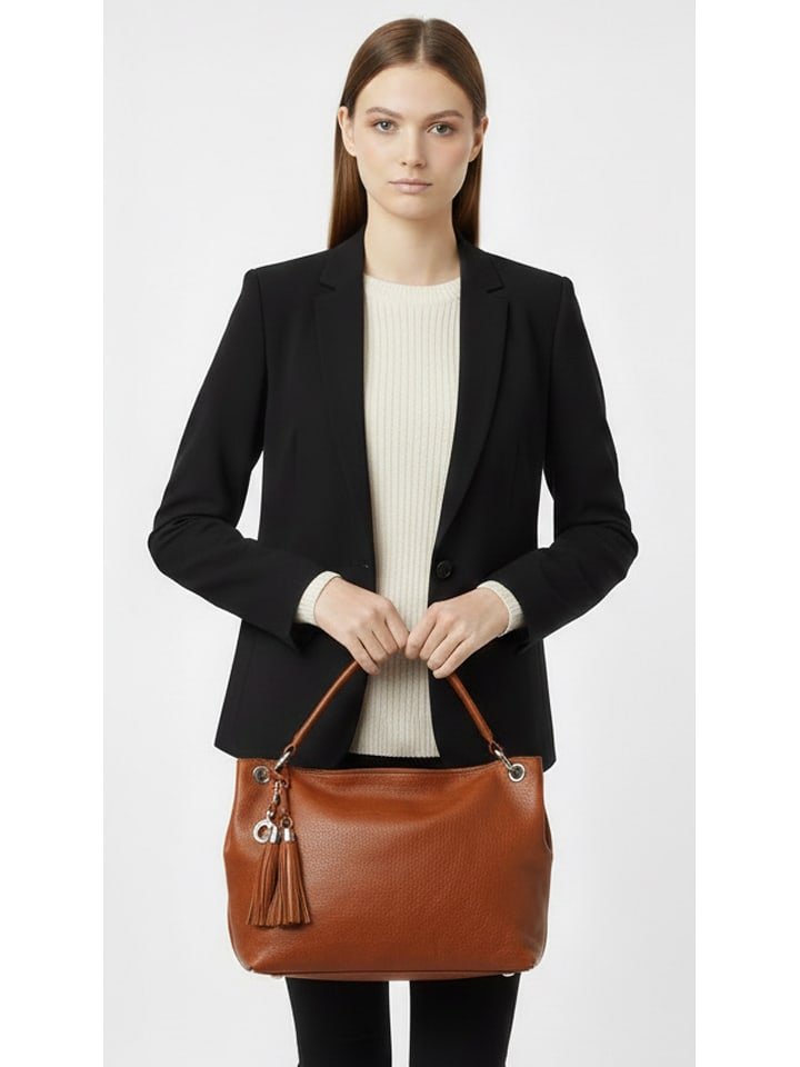 ORE10 Skórzany shopper bag 