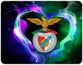 Podkładki pod mysz - PODKŁADKA POD MYSZKĘ SL BENFICA Z IMIENIEM 23x19CM DO LAPTOPA - miniaturka - grafika 1