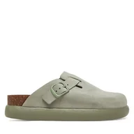 Klapki i japonki damskie - Klapki Scholl Fea Chunky F32257 Zielony - miniaturka - grafika 1