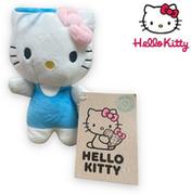 Maskotki i pluszaki - Hello Kitty plusz brelok zawieszka niebieska 18cm - miniaturka - grafika 1