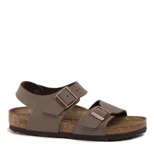 Sandały Birkenstock New York Kids Bs 0087783 D Brązowy - Buty dla chłopców - miniaturka - grafika 1