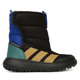 Śniegowce adidas Winterplay JR9267 Czarny - Buty dla chłopców - miniaturka - grafika 1