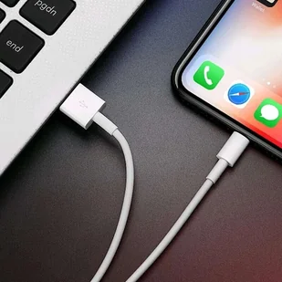 Kabel 2m Lightning do USB-A USB do Apple iPhone, iPad, iPod BOX Biały - Kable USB - miniaturka - grafika 9