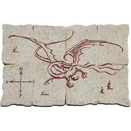 Dekoracje domu - Weta Workshop Lord of the Rings - Red Dragon Map plastikowy magnes - miniaturka - grafika 1
