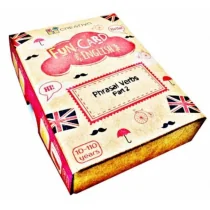 Karty językowe Angielski Fun Card English Phrasal Verbs Part 2 - Książki do nauki języka angielskiego - miniaturka - grafika 1