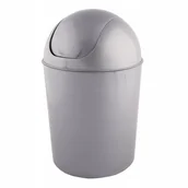 Kosze na śmieci - ALTOM KOSZ OSCAR 7L SREBRNY (100) 5902443994326 - miniaturka - grafika 1