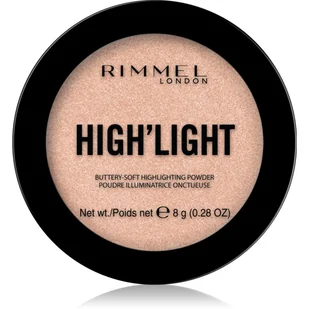 Rimmel Rimmel High'light 002 Candlelit 8g rozświetlacz do twarzy - Rozświetlacze do twarzy i ciała - miniaturka - grafika 1