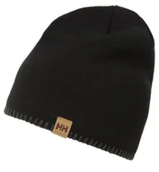 Czapki damskie - Damska Czapka zimowa HELLY HANSEN MOUNTAIN BEANIE FLEECE LINED 67083_991 – Czarny - miniaturka - grafika 1