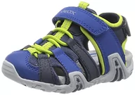 Buty dla chłopców - Geox Sandały chłopięce B z kołnierzem, granatowe/ROYAL, 23 EU, Navy Royal, 23 EU - miniaturka - grafika 1