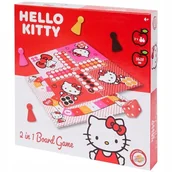 Gry planszowe - Gra planszowa HELLO KITTY 4 graczy super zabawa dla dzieci 2 plansze - miniaturka - grafika 1