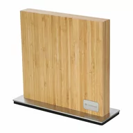Przybory do gotowania - Blok na noże magnetyczny, 10 noży, 28 x 9 x 25 cm, bambus kod: ZS-078169 + Sprawdź na SuperWnetrze.pl - miniaturka - grafika 1
