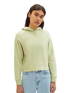 Bluzy damskie - TOM TAILOR Denim Bluza damska, 32256 - Dusty Pear Green, M - miniaturka - grafika 1