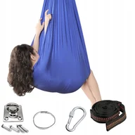 Czapki dla dzieci - HAMAK CHUSTA AKROBATYCZNA DLA DZIECI 2.8X1.5M HUŚTAWKA SENSORYCZNA - miniaturka - grafika 1