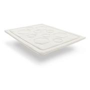 Pokrowce na materace - Piankowy dwustronny topper 200x200 cm Premium – Moonia - miniaturka - grafika 1