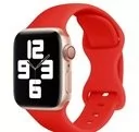 Pasek do Apple Watch Sport 42/44 mm S/L Czerwony - Akcesoria do smartwatchy - miniaturka - grafika 1
