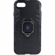 Etui i futerały do telefonów - Bizon Etui Case Armor Ring iPhone SE 2022/2020 8/7 czarne BCARIPSE87BK - miniaturka - grafika 1
