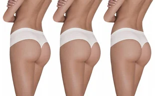 Majtki stringi Gatta Sisi białe L - 3 pak - Majtki damskie - miniaturka - grafika 1