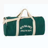 Torby sportowe - Torba New Balance Canvas Duffel 40 l beige/green | WYSYŁKA W 24H | 30 DNI NA ZWROT - miniaturka - grafika 1