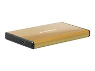 Pozostałe akcesoria sieciowe - GEMBIRD EE2-U3S-3-GL USB 3.0 2.5inch HDD enclosure brushed aluminum gold - miniaturka - grafika 1
