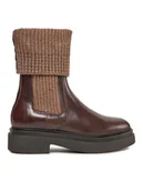 Botki damskie - Gant Sztyblety Zandrin Chelsea 27551382 Brązowy - miniaturka - grafika 1