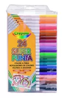 Przybory szkolne - Crayola Zestaw Flamastrów 24szt 7551 - miniaturka - grafika 1