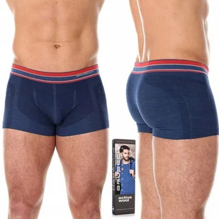 BRUBECK ACTIVE bokserki termo WEŁNA MERINO XXL - Majtki męskie - miniaturka - grafika 1