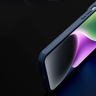 Nillkin Textured S Magnetic Case etui iPhone 14 pokrowiec MagSafe z osłoną na aparat czarny - Etui i futerały do telefonów - miniaturka - grafika 11